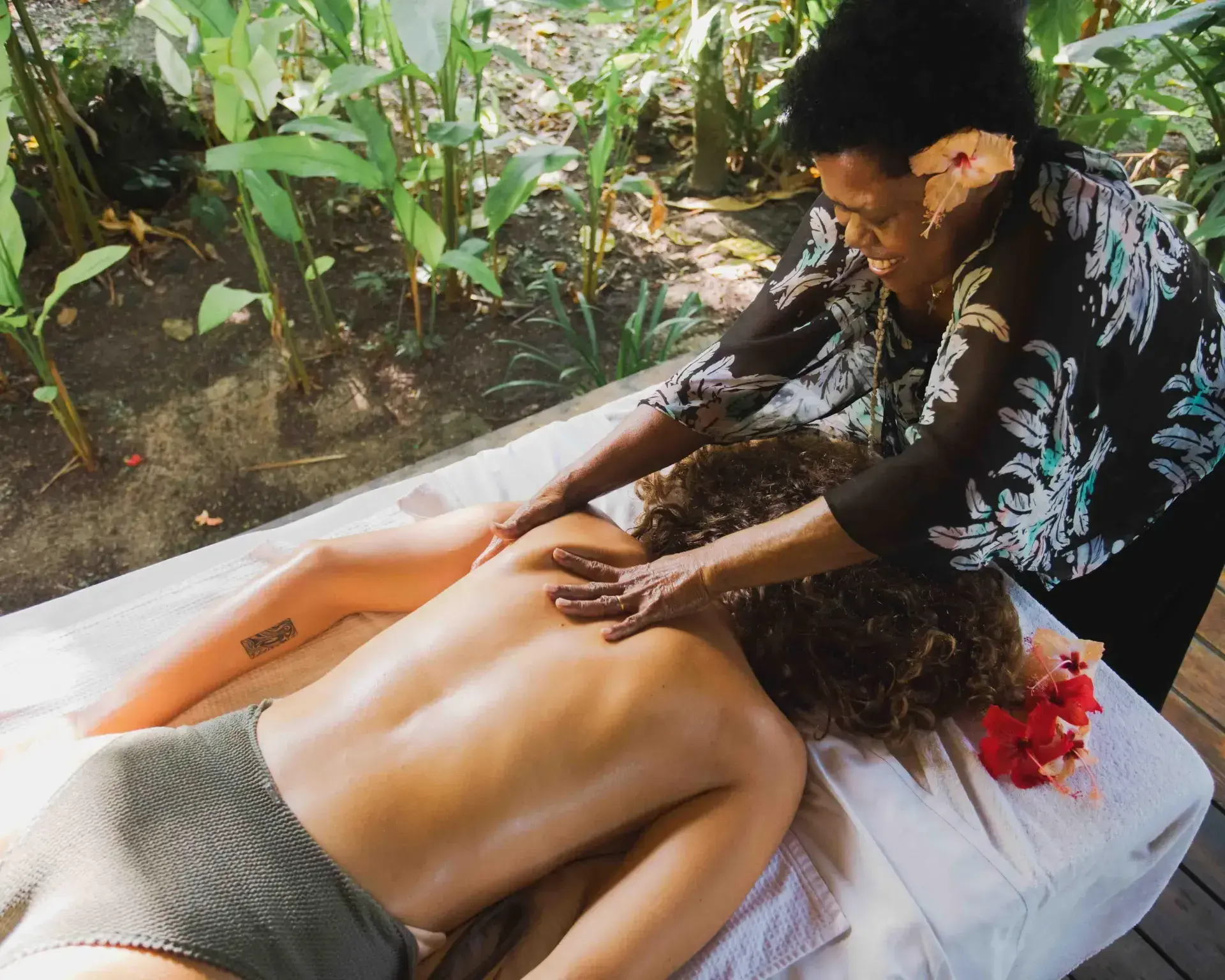 Fijian massage at Beachouse